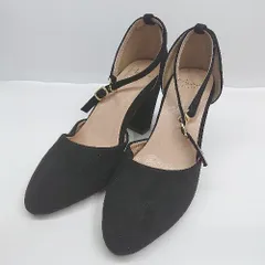 ◇ ⊂ メヌエ シック系 パンプス サイズ22.5 ブラック系 レディース E  【1505290040471】