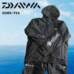 【美品】DAIWA 防寒着 GORE-TEXウィンタースーツ ブラック Lサイズ