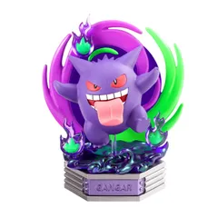 ゲンガー ネオンパーティー pokemon neon party リーメント 食玩 フィギュア プラモデル　ポケットモンスター