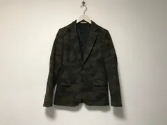 本物ジャーナルスタンダードJOUNALSTANDARDウールカモフラ迷彩柄テーラードジャケットベストダウンセット長袖サーフアメカジミリタリースケーターストリートビジネススーツパーティードレスゴルフメンズカーキS