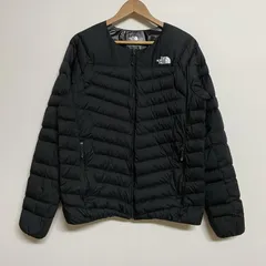 THE NORTH FACE ノースフェイス ノーカラー ダウンジャケット 紺 ダウンジャケット 激安通販 銀座