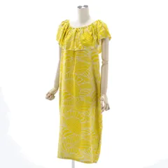 サマードレス （ダブルカラー）yellow moon バリ島 リゾート気分♪ ルームウェアにも最適