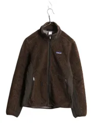 【お得なクーポン配布中!】 パタゴニア クラシック レトロX ジャケット レディース М 古着 12年製 Patagonia フルジップ アウトドア フリース パイル 廃盤 ブラウン
