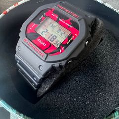 CASIO G-SHOCK 錦鯉 DW-5600JK-1JR 生産終了モデル - メルカリ