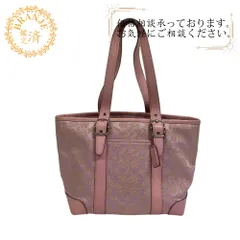 COACHコーチ 6042 ショルダートートバッグ シグネチャー トートバッグ バッグ カバン ブランド ショルダー ピンク レディース