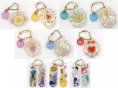 [중고] 열쇠 고리 전 10 종 세트 매력 Collection [이치 반 쿠지 디즈니 프린세스 Dream in color] H 상