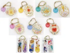 【中古】キーホルダー 全10種セット チャームCollection 「一番くじ ディズニープリンセス Dream in color」 H賞