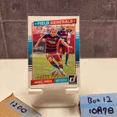 2015 Panini Donruss Andres Iniesta 273/299 FC Barcelona Press Proof Parallel カード