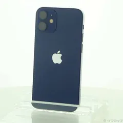 〔中古品〕 iPhone12 mini 64GB ブルー MGAP3J／A SIMフリー【196】