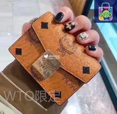 [本日特価] MCM クラシック メタルバックル 3つ折りウォレット ギフトボックス付き [本日特価|新品未使用品]