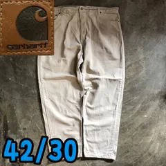 90s カーハート　ワイド　ペインター　usa ホワイト　シングルニー　山田蓮、 90s カーハート ワイド ペインター usa ホワイト シングルニー