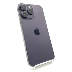 iPhone 14 Pro Max 256GB ディープパープル SIMフリー 美品 動作確認済 89.4%【全額返金保証】【最速発送】