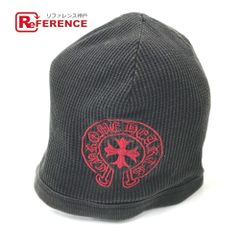 CHROME HEARTS クロムハーツ ニット帽 ロゴ コットン - メルカリ