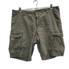 Lee ショートパンツ W38 グレー系 リー ジップアップ ビッグサイズ カーゴショーツ 古着卸 アメリカ仕入 2508-269