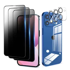 【3+3枚】 iPhone12 MINI ガラスフィルム のぞき見防止 + iPhone12MINI カメラフィルム 【覗き見防止/全面保護】 iPhone12 MINI 覗き見防止フィルム アイフォン12MINI 保護フィルム 保護シート 強化ガラス 画面保