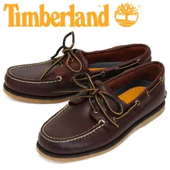 Timberland (ティンバーランド) 25077 CLASSIC BOAT 2EYE クラシック ボート 2アイ デッキシューズ Medium Brown Full Grain TB179 tb US9.5-約27.5cm