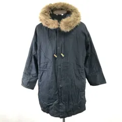 ロッソ/Rosso/アーバンリサーチ★ブルーフォックスファー/モッズコート/アウター【メンズF/紺/navy】ミリタリー/Coats/Jackets/Jumpers◆mBH347