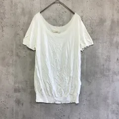 DESIGNWORKS  デザインワークス　半袖うすてニット　白　レディース　38サイズのサムネイル