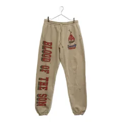 SAINT MICHAEL (セントマイケル) 22AW × セントマイケル デニムティアーズ ヴィンテージ加工 スウェットパンツ SM-A22-0000-054 グレー