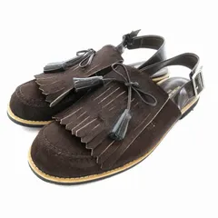 tricot COMME des GARCONS レザーサンダル　ブラウン tricot COMME des GARCONS(トリココムデギャルソン) / サボ