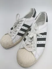 ◇ adidas アディダス Originals SUPERSTAR 80s<!-利用不可文字-!>G61070 スニーカー シューズ サイズ23.5㎝ ホワイト ブラック レディース P  【1402080015797】
