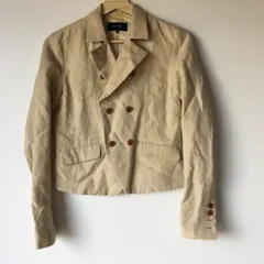 マカフィー トゥモローランド ダブルブレストジャケット レディース 38 キナリ 2591202509240016