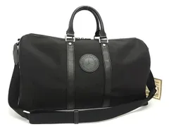 ■極美品■ HUNTING WORLD ハンティングワールド メルセデスベンツコラボ ナイロンキャンバス 2WAY ショルダー ボストンバッグ FI8806