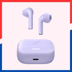 【特価商品】Anker Soundcore K20i（Bluetooth 5.3）【完全ワイヤレスイヤホン/インナーイヤーイヤホン / IPX5防水規格 / 最大36時間再生 / 専用アプリ対応/PSE技術基準適合】パープル