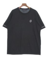 LOUIS VUITTON ルイヴィトン ロゴ刺繍 サマーニットTシャツ 黒XL 