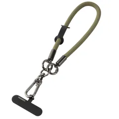 (SW-色) 手腕 リングストラップ 調整可能 落下防止 リストストラップ ストラップホルダー カメラハンドストラップ ハンドストラップ スマホストラップ [Chivving]