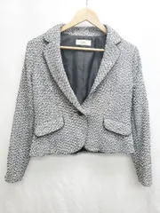 ◇ krone クローネ 長袖 ジャケット サイズ13AR ブラック ホワイト レディース P  【1407100020683】