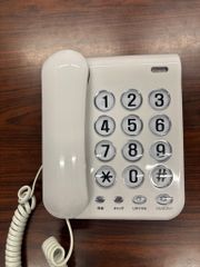 【管理番号243】電話機　カシムラ製   シンプルフォン