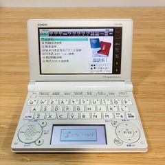 419254 美品　電子辞書（E196）高校生モデル　XD-B4700 タッチペン付き　ホワイト