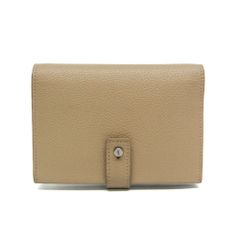 美品】Maison Margiela 二つ折り財布 ベージュ 箱・ギャラ付き - メルカリ
