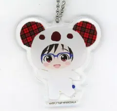 【中古】キーホルダー・マスコット(キャラクター) 勝生勇利 「ユーリ!!! on ICE×AnimePlaza アクリルボールチェーン with パルコアラ」