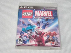 PS3★LEGO MARVEL SUPER HEROES 海外版 北米版 ケース傷み★箱付・説明書付・ソフト付★動作確認済