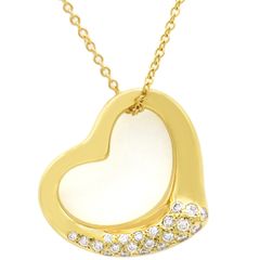 ティファニー Tiffany & Co ネックレス オープンハート ロック