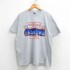XL/古着 フルーツオブザルーム 半袖 ビンテージ Tシャツ メンズ 00s GRAMDMA クルーネック グレー 霜降り 25may21 中古