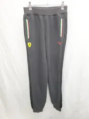 ◇ puma プーマ スウェット ジョガーパンツ サイズS ブラック メンズ P  【1407100028948】