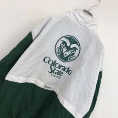 USA古着 ラグビー ジップブルゾン