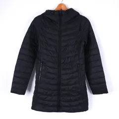 ギャップ ブルゾン ジャケット中綿 無地 アウター 黒 レディース XXSサイズ ブラック GAP 【中古】