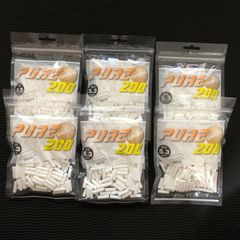 手巻きタバコフィルター　ピュア　スーパースリムフィルター　6パック