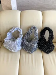 ハンドバッグ ファッション 個性的なデザイン ソフトレザー 高級感 きらきらBB106