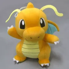 【中古】ぬいぐるみ カイリュー でっかいコロっとまんまるぬいぐるみ カラフル～ヒトカゲ・カイリュー・ブースター～ 「ポケットモンスター」