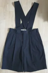 COMME des GARCONSコムデギャルソンSSサスペンダーショートパンツ COMME des GARCONS - 15ss コムデギャルソン ポリ縮絨