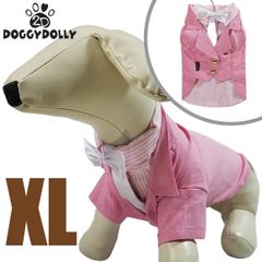 DOGGY DOLLY ドギー・ドリー ペット服 犬服 フォーマルスーツ タキシード ピンク XLサイズ ペット用品 新品未使用