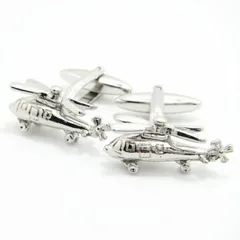 働き者ヘリコプター カフス カフスボタン カフリンクス cufflinks cuffs メンズ 男性 ユニーク おもしろ 面白 面白い 乗り物 スーツアクセサリー専門店 父の日 ギフトにも 誕生日 プレゼント プチギフト おしゃれ カフスマニア