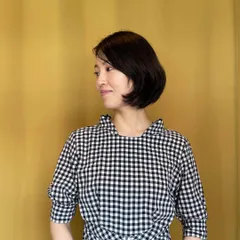 12　ドロシーズ DRWCYS ワンピース シャツ ロング 半袖 チェック　お呼ばれ　デート　オフィスカジュアル　食事会