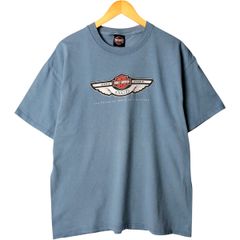 フラットヘッド バックプリントTシャツ 42 MOTORCYCLES - メルカリ