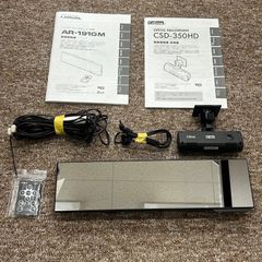 レーダー探知機　ドライブレコーダー　セルスター　AR-191GM　CSD-350HD
